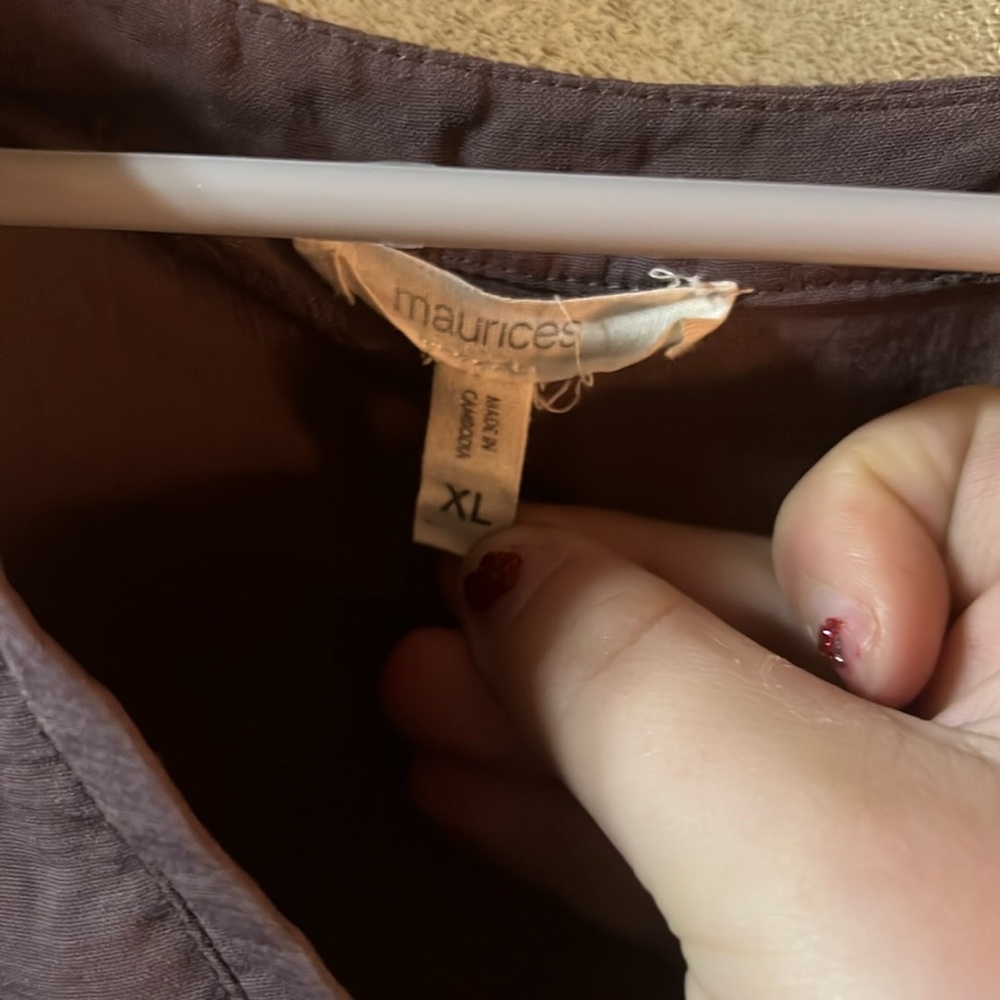 Maurices XL dress shirt